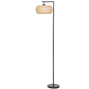 Candeeiro de pé 52x33x170 cm aço, tecido tc Homcom, casa - iluminação
