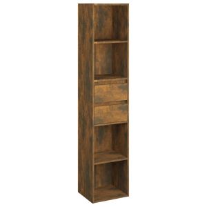 vidaXL estantería madera contrachapada color roble ahumado 36x30x171cm