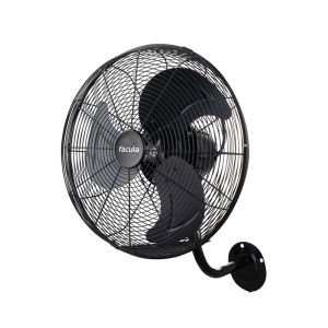 Ventilador de parede preto aura 90 w