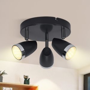 Nettlife luminária de teto LED cinza  60x15.5