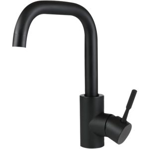 Nettlife torneira de cozinha preto 14x4