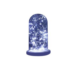 Nettlife grinalda de luzes 20 luzes brancas frias LED 2m 8er-set