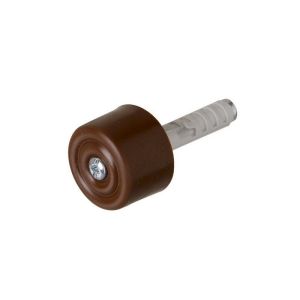 Batente de porta maurer para aparafusar com buchas e parafusos, marrom