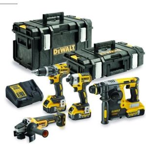 Conjunto de ferramentas elétricas portáteis - 4 ferramentas brushless - 18v