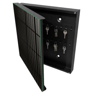 Caixa para chaves de vidro 30x30x5, abertura à esquerda tulup