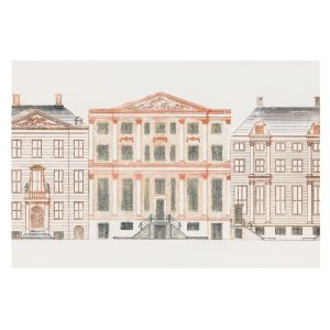 Papel de parede tnt 250x250 edifícios clássicos tulup