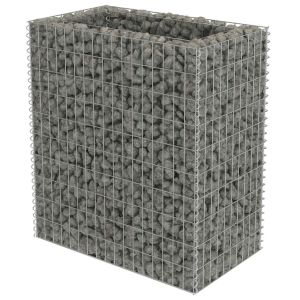 vidaXL arriate de gaviones de acero 90x50x100 cm