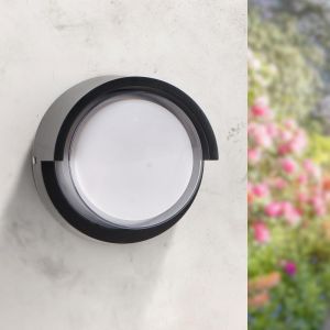 Luminária de parede impermeável regulável 12 w 3000 k branco