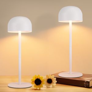 Nettlife lâmpada de mesa branco 9x9(2er-set) ip44