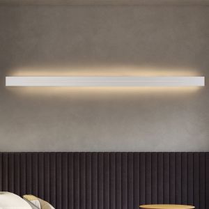 Nettlife aplique parede LED branco 100x5