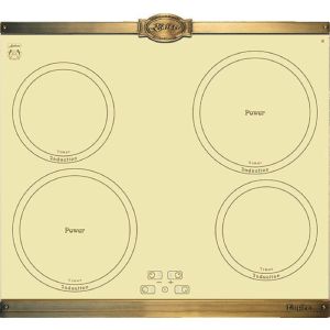 Placa de cozinha por indução - kaiser - kct 6395 - 60 cm - 4 zonas - bronze