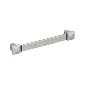 Puxador para móveis, zamac, dist entre furos 128 mm