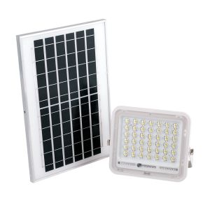 Projetor LED solar  40w 6500k painel: 6v/8w battery: 3.2v/5000mah remote