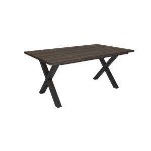Mesa sala de jantar, 167x90x74cm, carvalho escuro rf3800