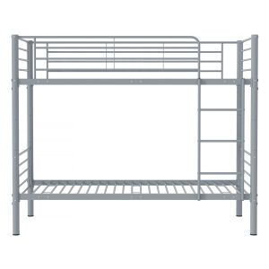 Beliche "adam" - 90 x 190 cm - metal - cinza