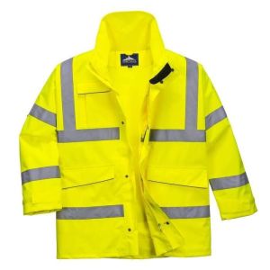 Parka de alta visibilidade - portwest - extreme - impermeável - respirável