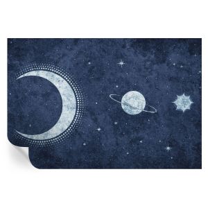 Papel de parede vinílico motivo de estrela 104x152 tulup