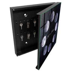 Caixa para guardar chaves decorativa 30x30x5, abertura à direita tulup