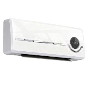 Aquecedor elétrico de parede 50x18.6x12.9 cm pp, pa color blanco Homcom