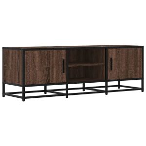 Móvel de tv - helloshop26 - 120 x 35 x 41 cm - carvalho marrom - estrutura