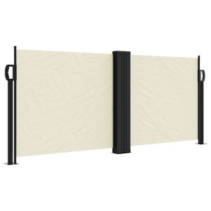 Toldo lateral retrátil 100x1000 cm creme