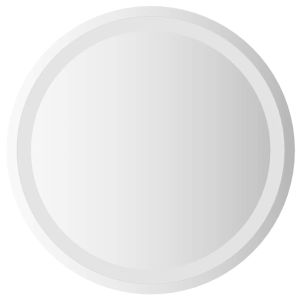 Espelho LED para banheiro redondo vidaxl 50 cm