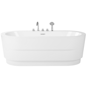 Banheira autónoma empresa 1700 x 800 mm com fixações branco