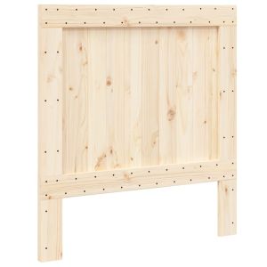 vidaXL cabecero de madera maciza de pino 100x104 cm
