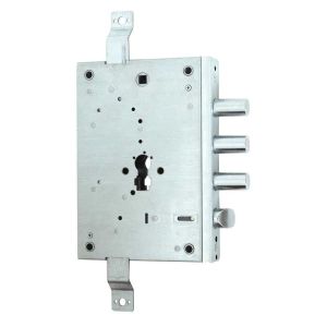 Fechadura para cilindro 3 parafusos 63 mm versão superior direita