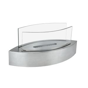 Biochaminé de mesa kekai fuji 50,8x20,3x23 cm queimador de aço inoxidá