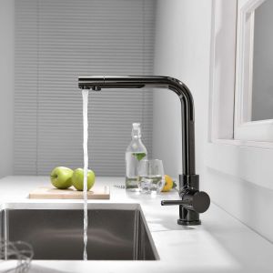 Torneira misturador de cozinha com osmose 3 vias sky bath cromo