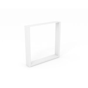 Rei | pé de mesa retangular em metal | altura 38 cm | 380×60×382 mm | aço