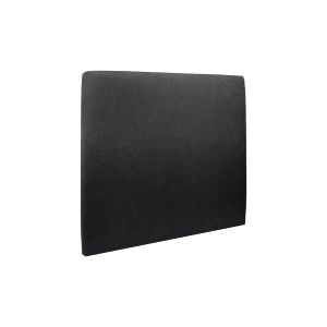 Cabeceira de cama estofada de 180 cm - tela fosca black - preto