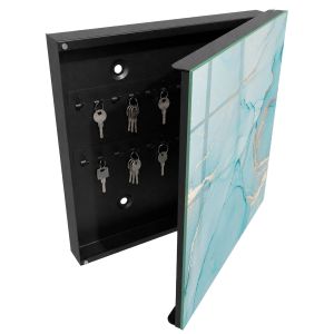 Armário de chaves decorativa 30x30x5, abertura à direita tulup