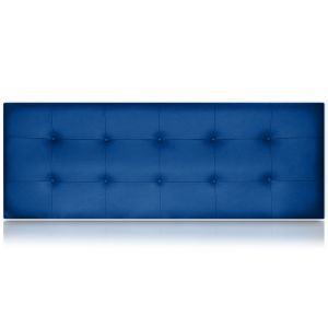 Cabeceros artemisa tapizado polipiel azul 170x55 de sonnomattress