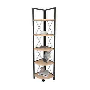 Estanteria de metal esquinera 5 niveles 160x67x34 safir