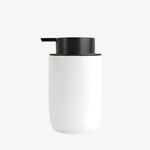 Bosilunlife doseador de sabão em espuma slim em cerâmica reciclada eco-clay