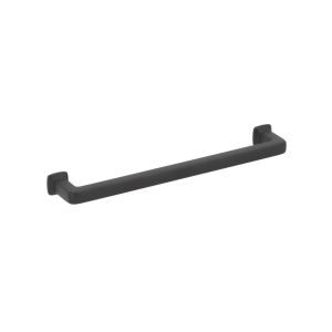 Puxador para mobiliário, zamac, dist  furos 160 mm, preto,balagem  6