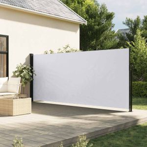 Toldo lateral retrátil 160x500 cm branco egw408962