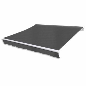 Toldo dobrável motorizado 400 cm antracite