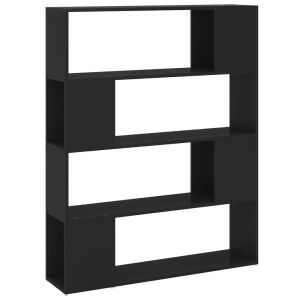 Estante/divisória 100x24x124 cm preto