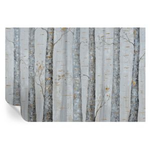 Papel de parede vinílico bétulas 104x152 tulup
