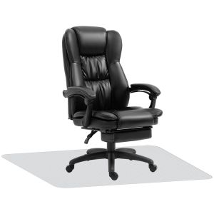 Conjunto para escritório 68.5x68.5x121 cm pu, espuma Homcom