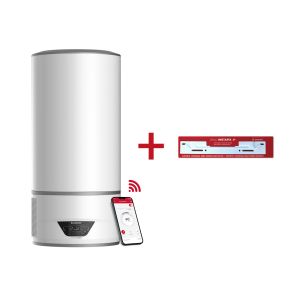 Termoacumulador, Ariston, lydos hybrid 100l + suporte para fixar, classe a