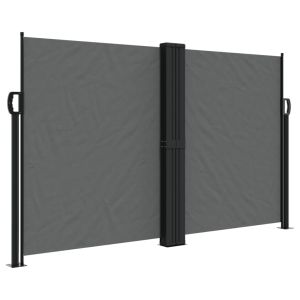 Toldo lateral retrátil 140x600 cm antracite
