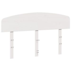 vidaXL cabecero de cama madera maciza de pino blanco 150 cm
