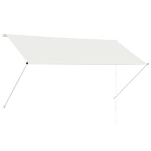 Toldo retrátil 250x150 cm creme