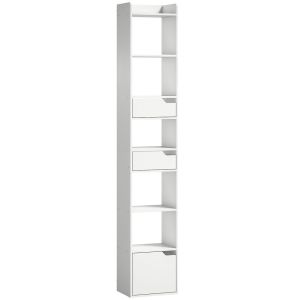 Estante para livro 32x24x181,5 cm color blanco Homcom