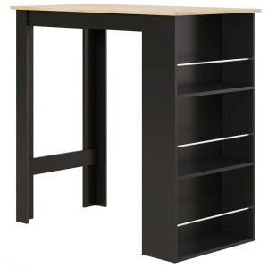 Mesa de alta 112x57x106 cm multicolor Homcom, casa - mesas