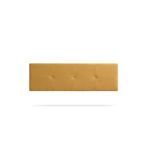 Cabeceira estofada altea aqualine 190x50x5 cm - mostarda - moonia